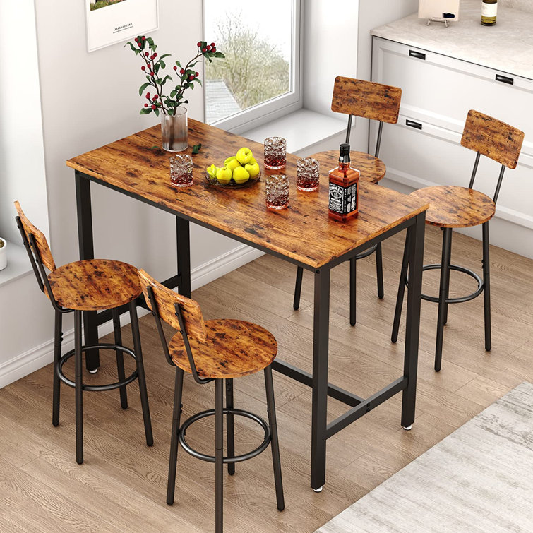 Pub table height discount chairs